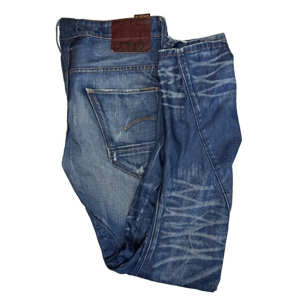 G-Star Slim Men’s Jeans in Washed Indigo Blue